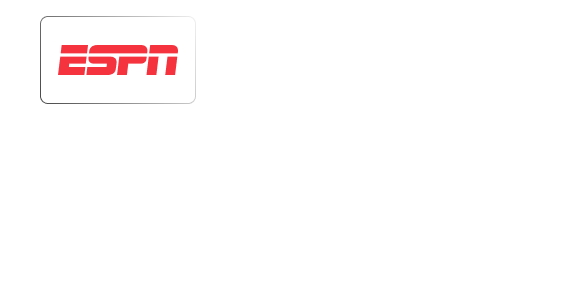 Logos for ESPN, FS1, TNT, and NFL Network.